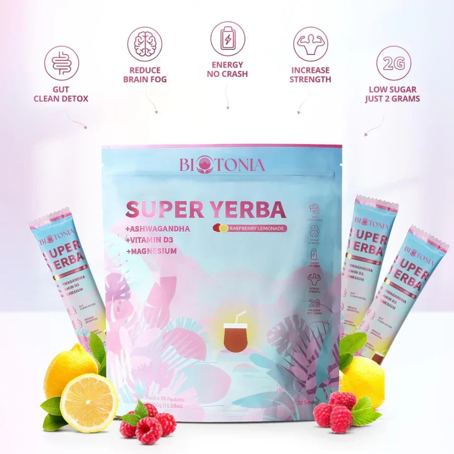 Biotonia Super Yerba Instant Tea Powder
