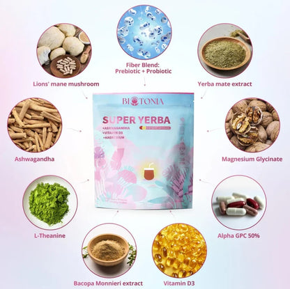 Biotonia Super Yerba Instant Tea Powder