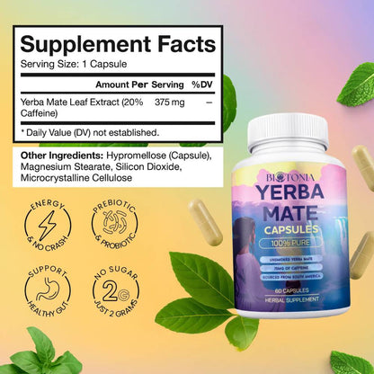 Biotonia Yerba Mate Capsules